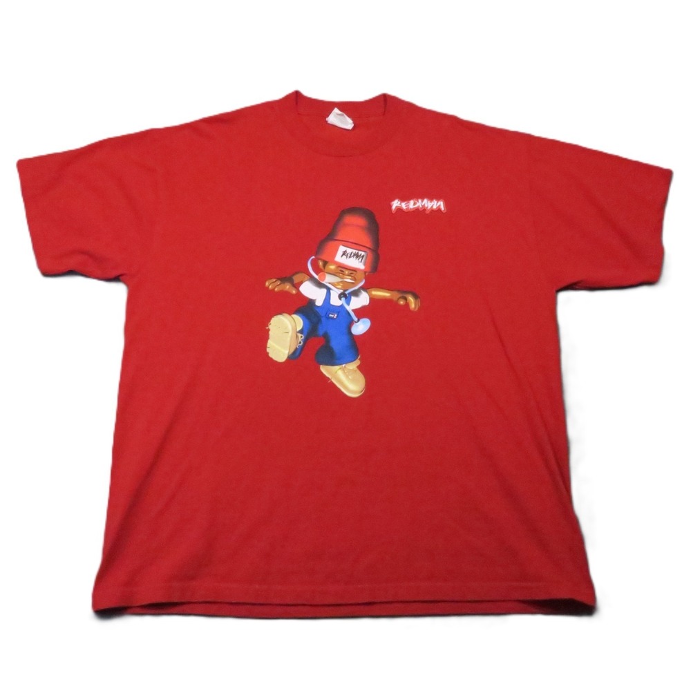 Vintage Redman Ill Bee Dat T-Shirt Mens XL Red Rap Graphic 90s Hip Hop Concert‎